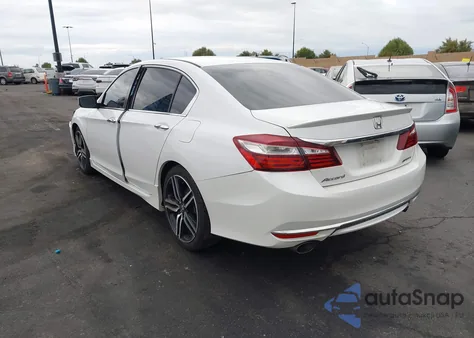 2016 Honda Accord Sport from USA, damaged, VIN 1HGCR2F58GA190587